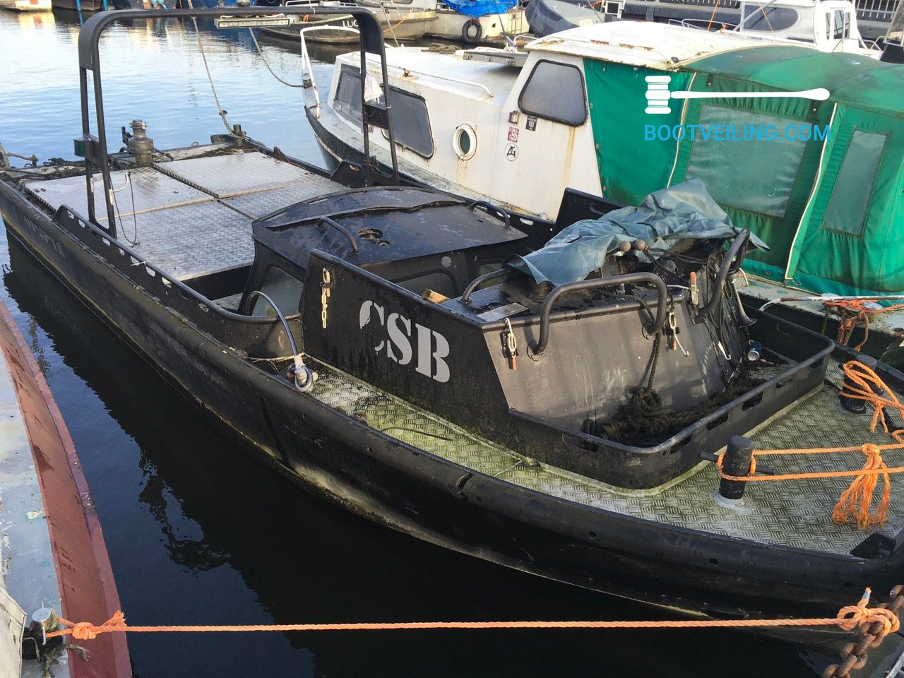 Combat Support Boat - Werkboot - Ex-professionele motorboot te koop -  Bootveiling.com